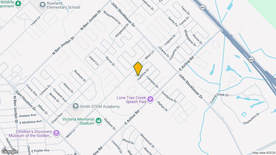 417 Ivanhoe Dr Map and Location Details