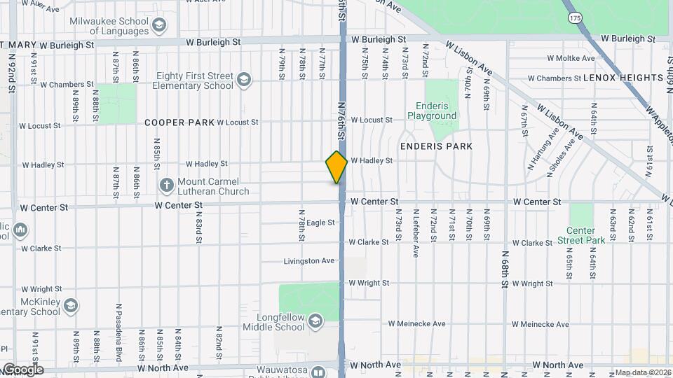 2727 N 76th St Mapa y Detalles de la Ubicación