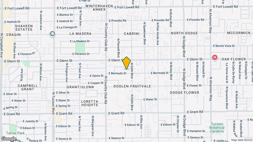 3233 E Bermuda St Map and Location Details