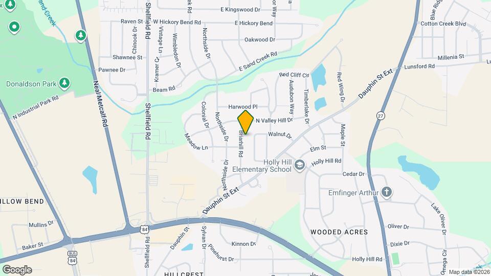 302 Briarhill Rd Mapa y Detalles de la Ubicación