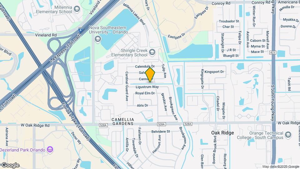 4523 Ligustrum Way Map and Location Details