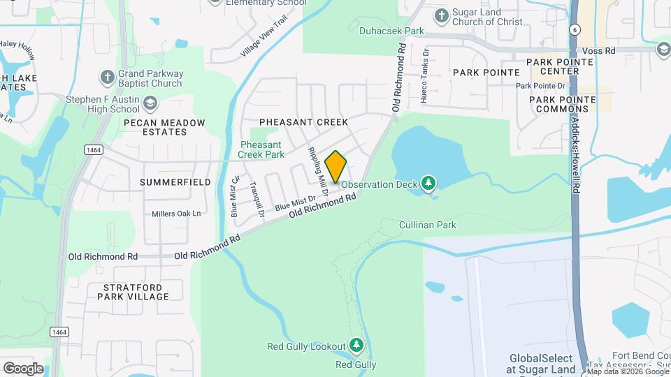 17118 Amber Ridge Dr Map and Location Details