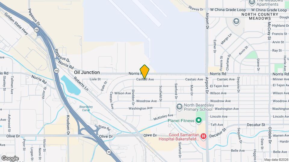 1225 Castaic Ave Mapa y Detalles de la Ubicación