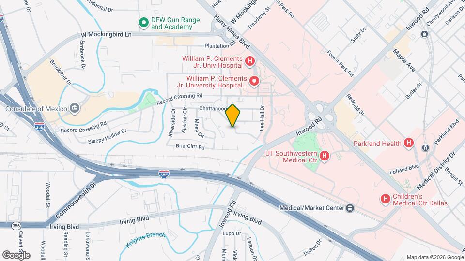 5711 Arlington Park Dr Map and Location Details