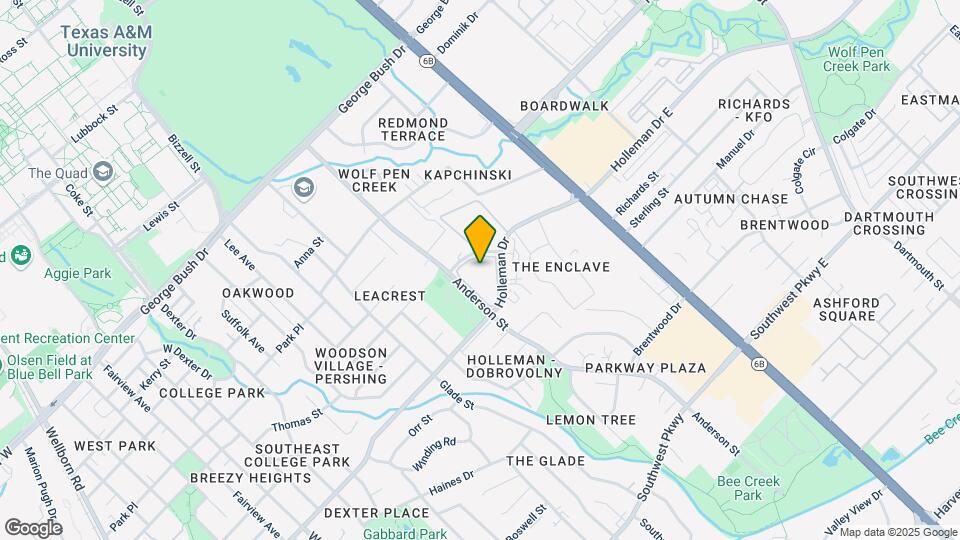 Holleman Oaks Map and Location Details