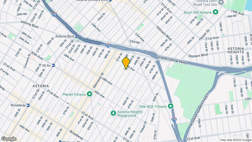 25-19 43rd St Map and Location Details