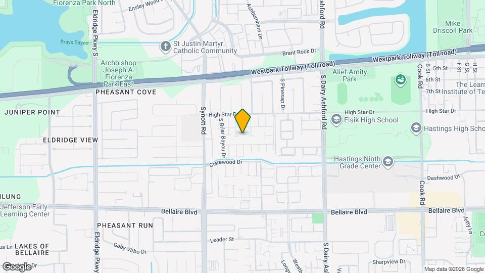 6435 S Briar Bayou Dr Map and Location Details