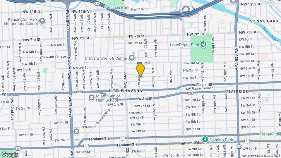 2035 NW Flagler Terrace Map and Location Details