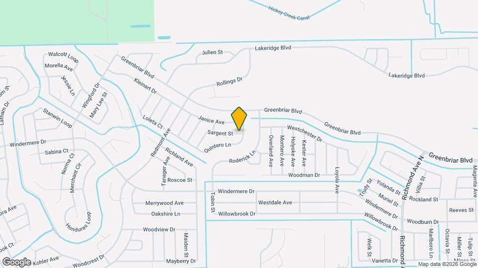 521 Sargent St Map and Location Details