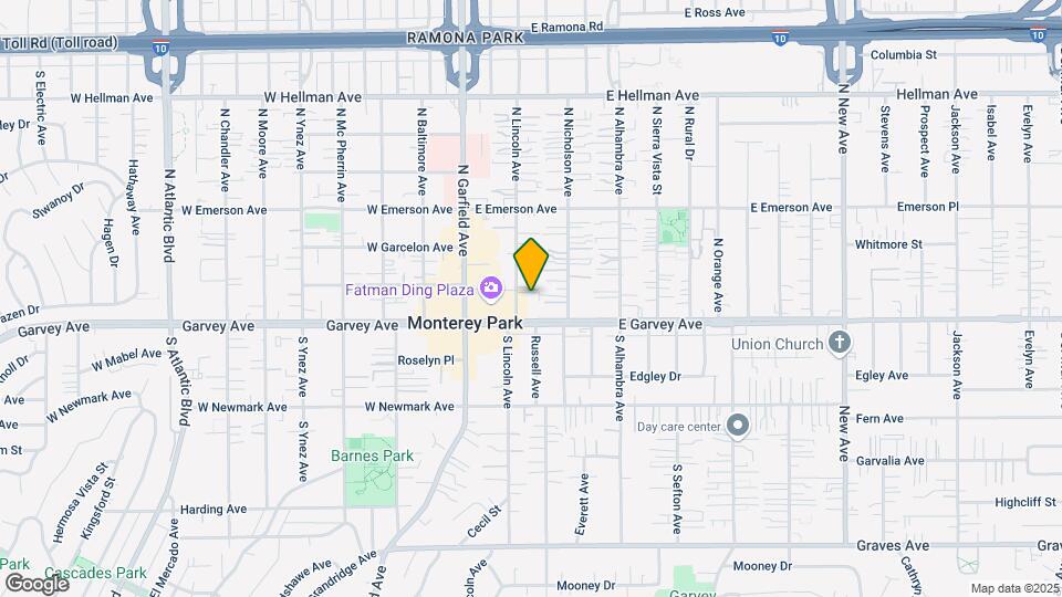 122 N Lincoln Ave Map and Location Details