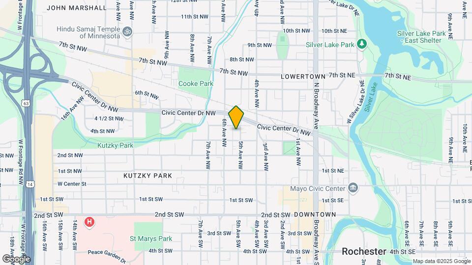 315 5th Ave NW Map and Location Details