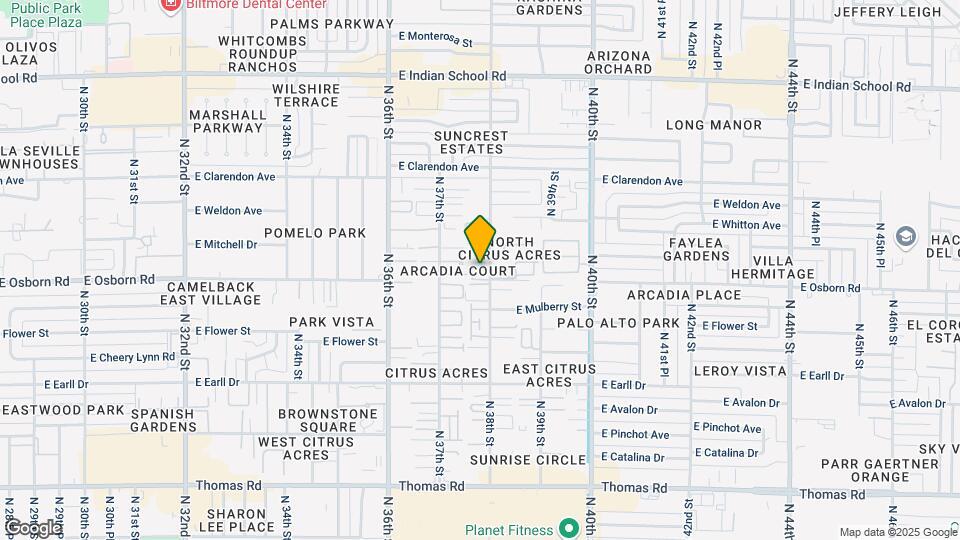 Orinoco Apartments Map and Location Details