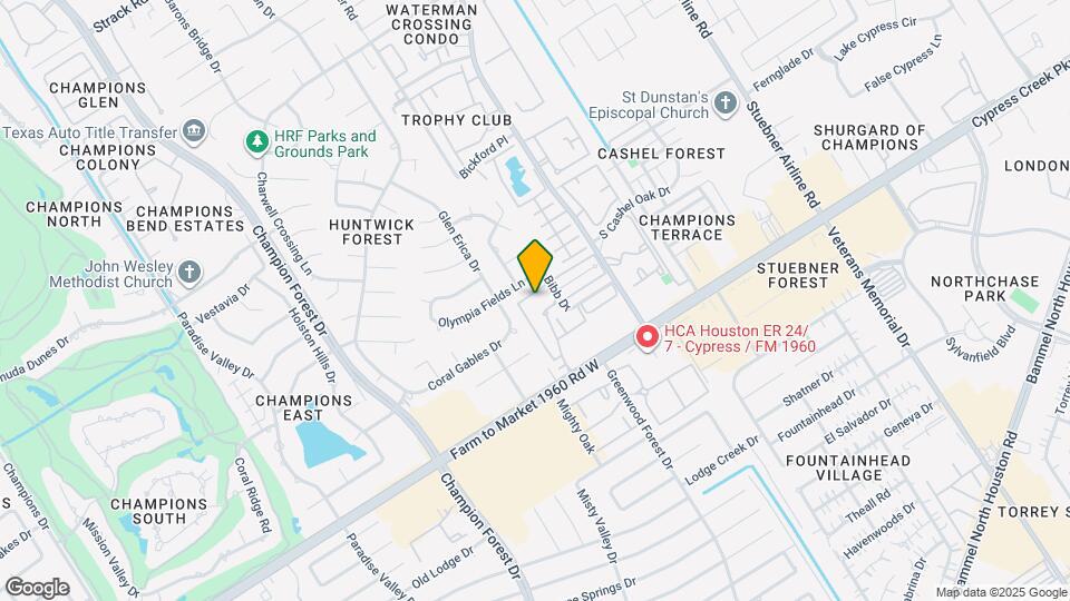 Providence at Champions Map and Location Details