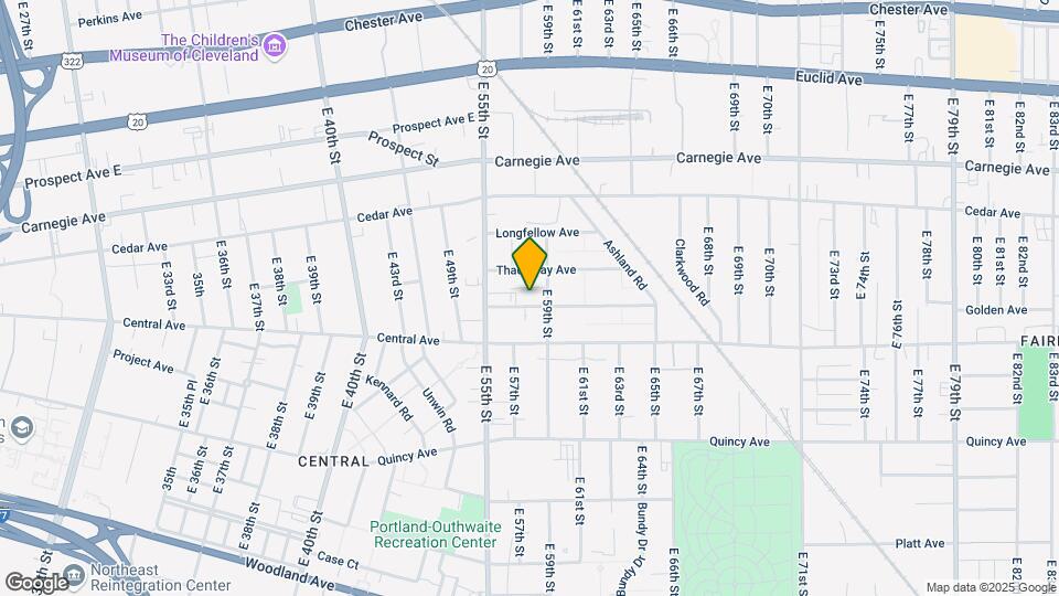 5801 Hawthorne Ave Map and Location Details