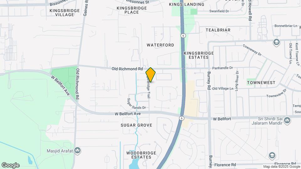 10219 Sugarbridge Trail Map and Location Details