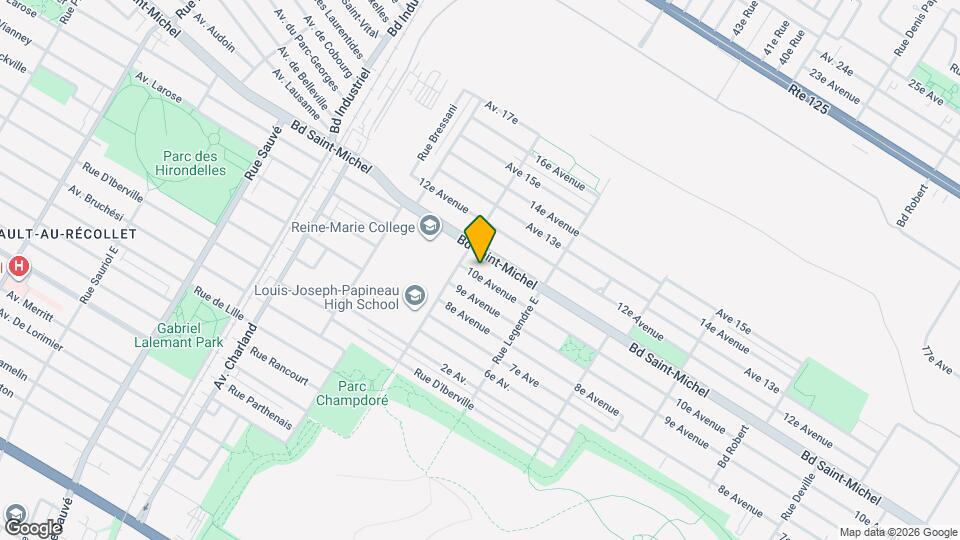 9155 10E Av Map and Location Details