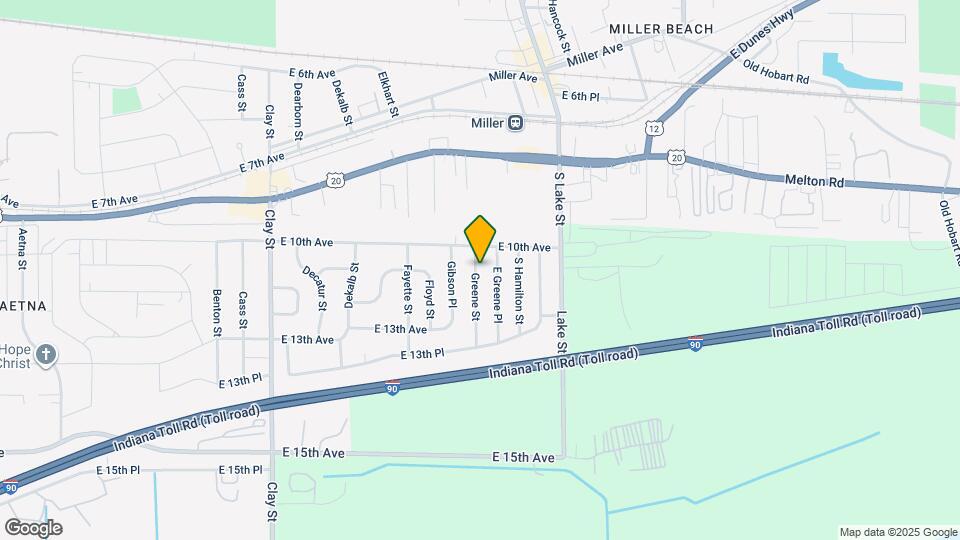 1045 Greene St Map and Location Details