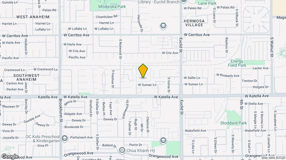 1820 W Sallie Ln, Unit 2 Mapa y Detalles de la Ubicación