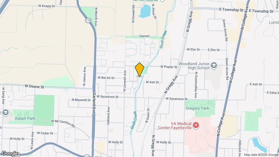 1844 N Scull Creek Dr Map and Location Details