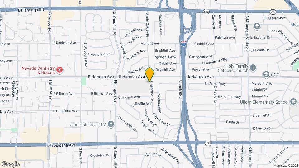 3837 S Syracuse Dr Map and Location Details