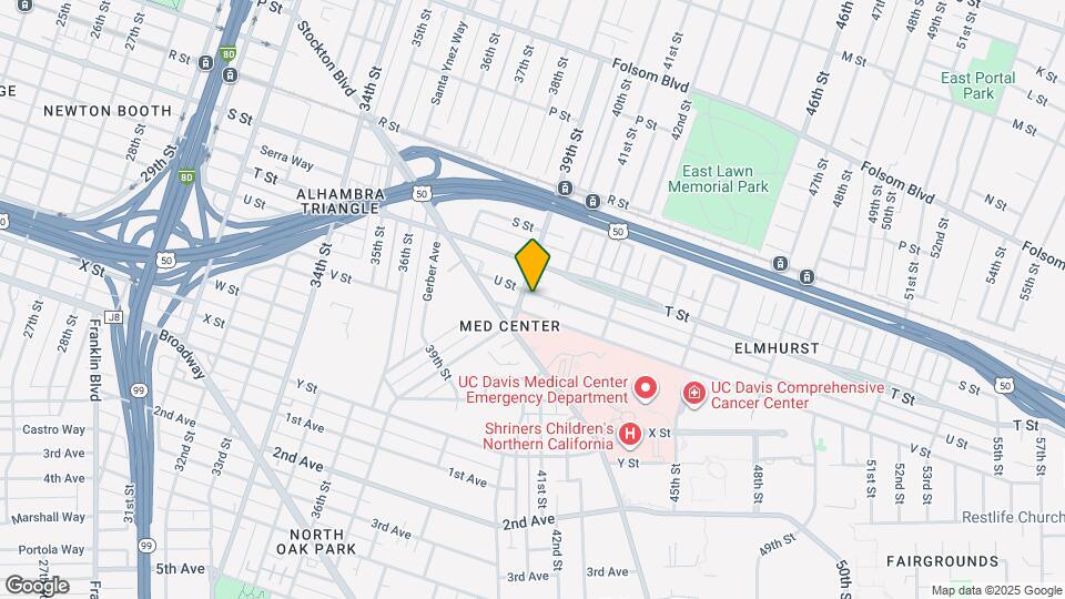 3914 U St Map and Location Details