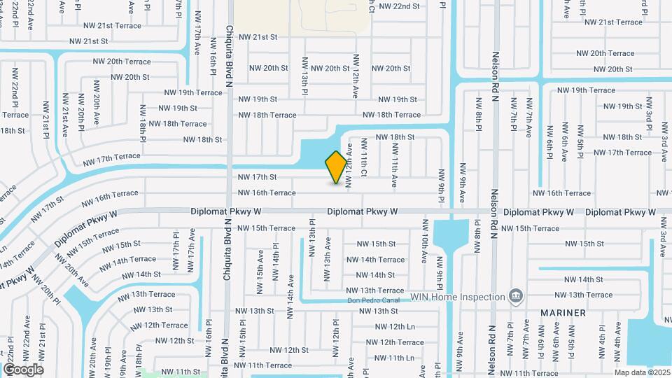 1213 NW 16th Terrace Map and Location Details