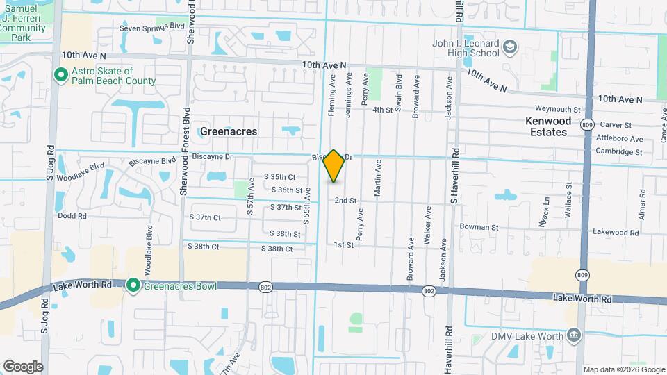 316 Fleming Ave Map and Location Details