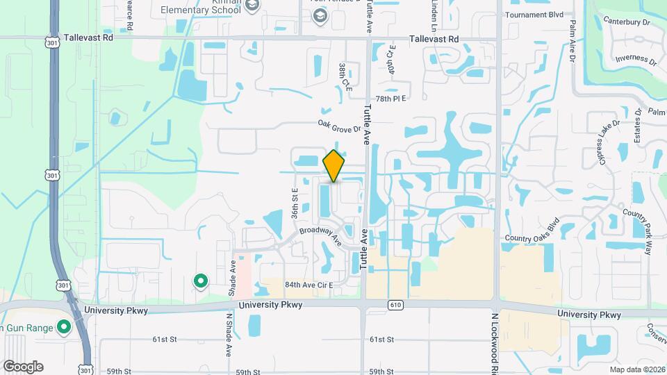 3770 82nd Ave Cir E Map and Location Details