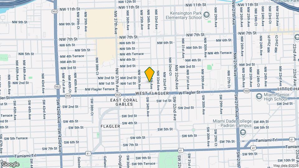 70 NW 34th Ave Map and Location Details