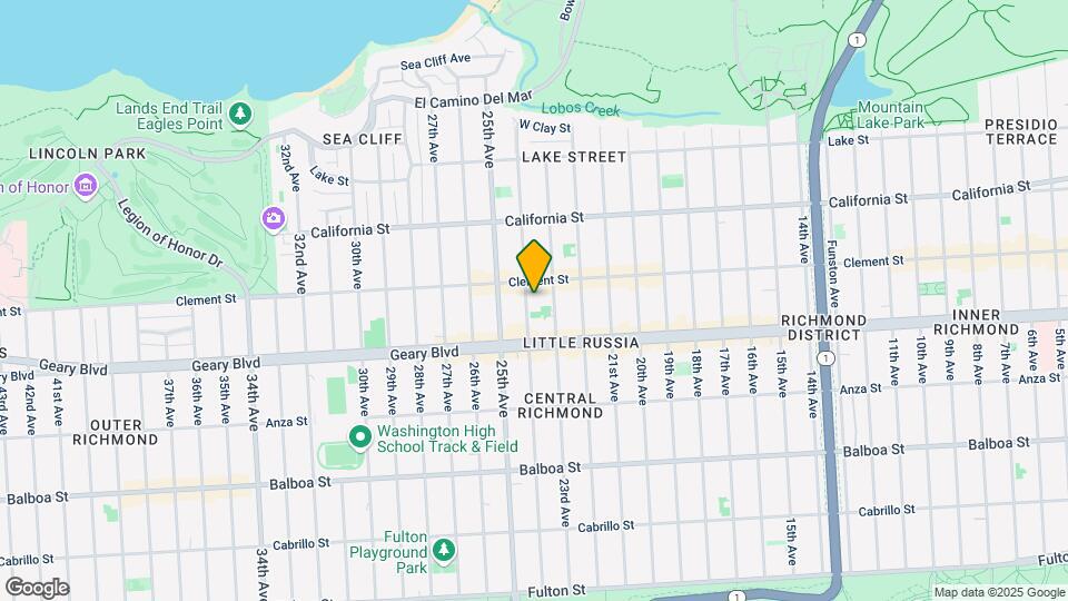 430 24th Ave Mapa y Detalles de la Ubicación