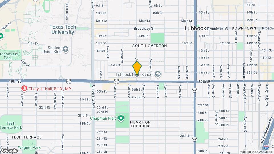 1805 Ave. V.- Map and Location Details