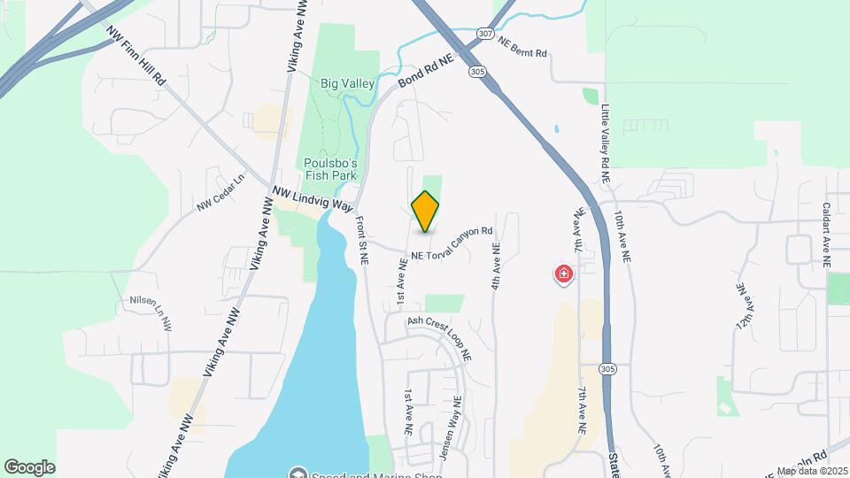 20125 2nd Ave NE Map and Location Details