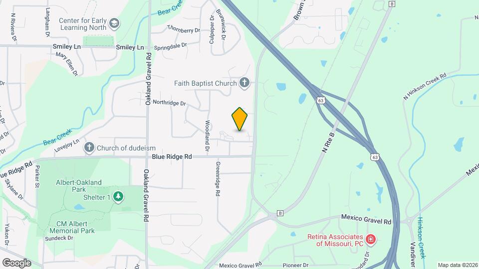 2915 Leeway Dr Map and Location Details