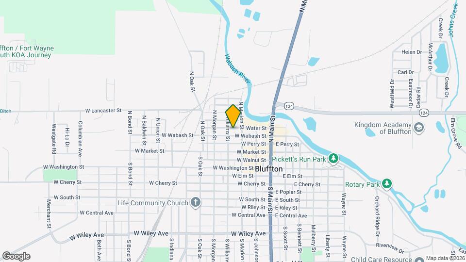 319 W Wabash St Map and Location Details