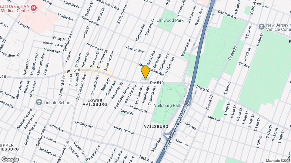 789 S Orange Ave Map and Location Details