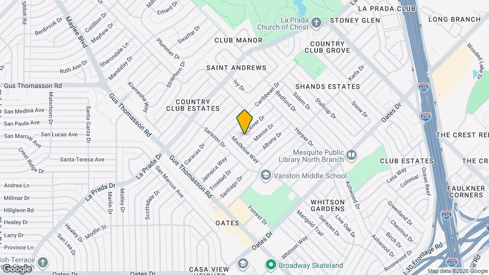 3064 Clover Dr Map and Location Details