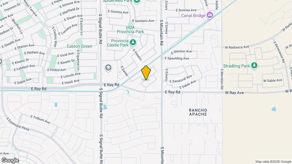 11043 E Silver Springs Ave Mapa y Detalles de la Ubicación