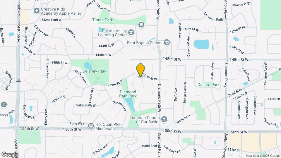 14707 Dominica Ct Map and Location Details