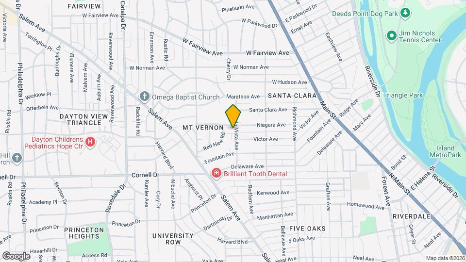 1155 Linda Vista Ave Mapa y Detalles de la Ubicación