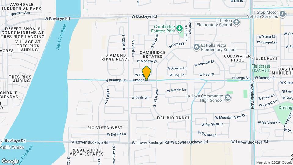 12168 W Chase Ln Map and Location Details