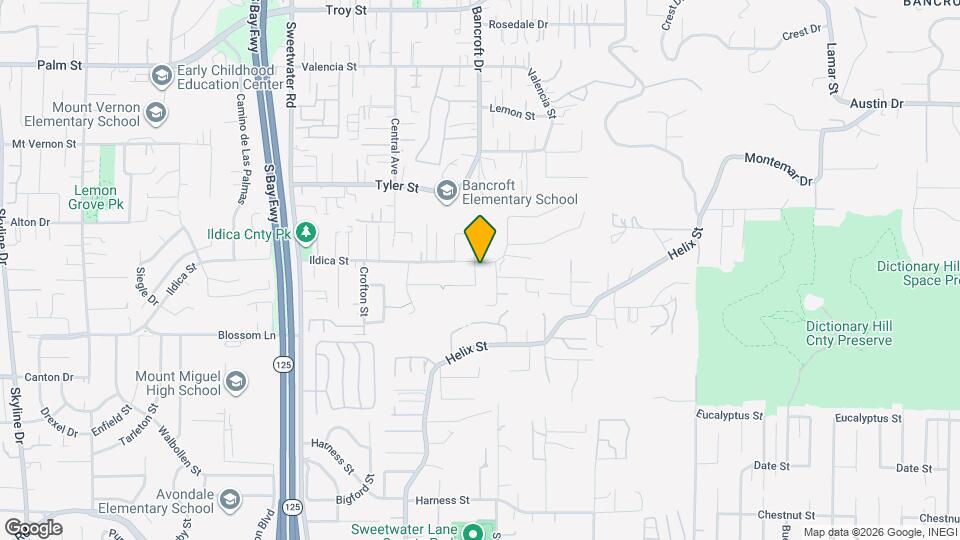 8951 Ildica St Map and Location Details