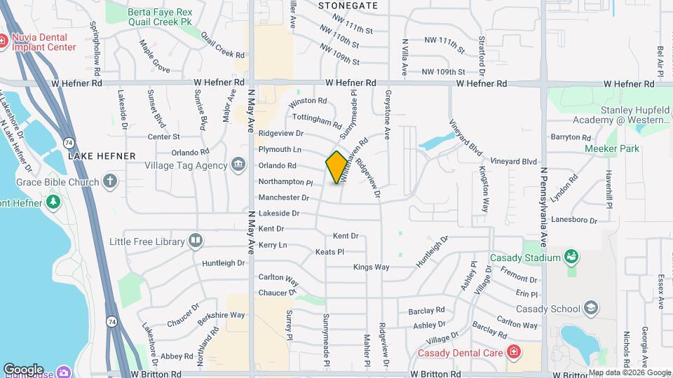 10313 Whitehaven Rd Map and Location Details
