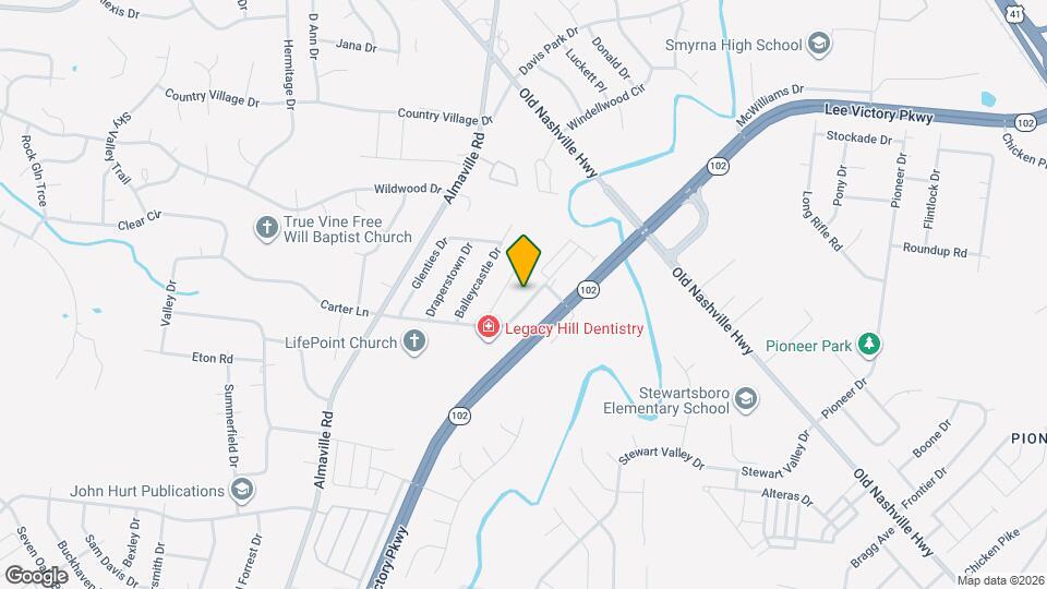 659 Legacy Dr Map and Location Details