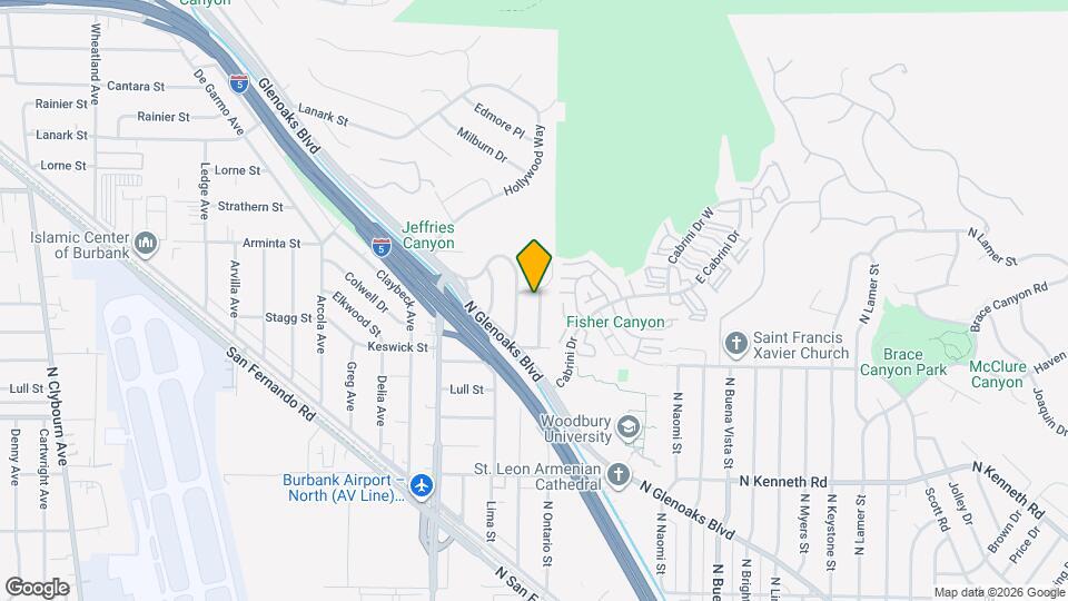 7751 Shady Cove Ave Map and Location Details