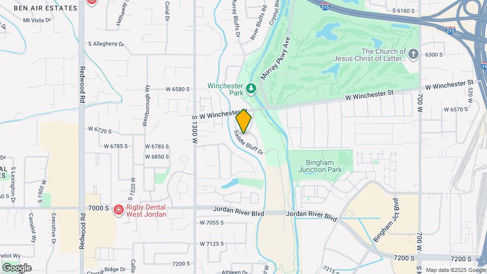 6759 Saddle Bluff Dr Map and Location Details