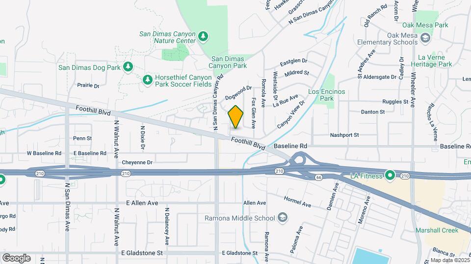 4606 Canyon Park Ln Map and Location Details