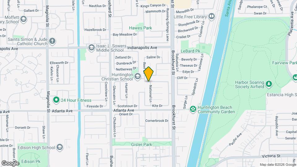 20771 National Ln Map and Location Details