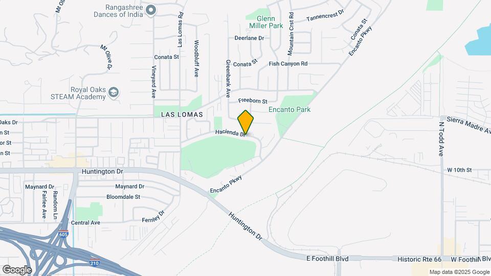 2992 Hacienda Dr Map and Location Details