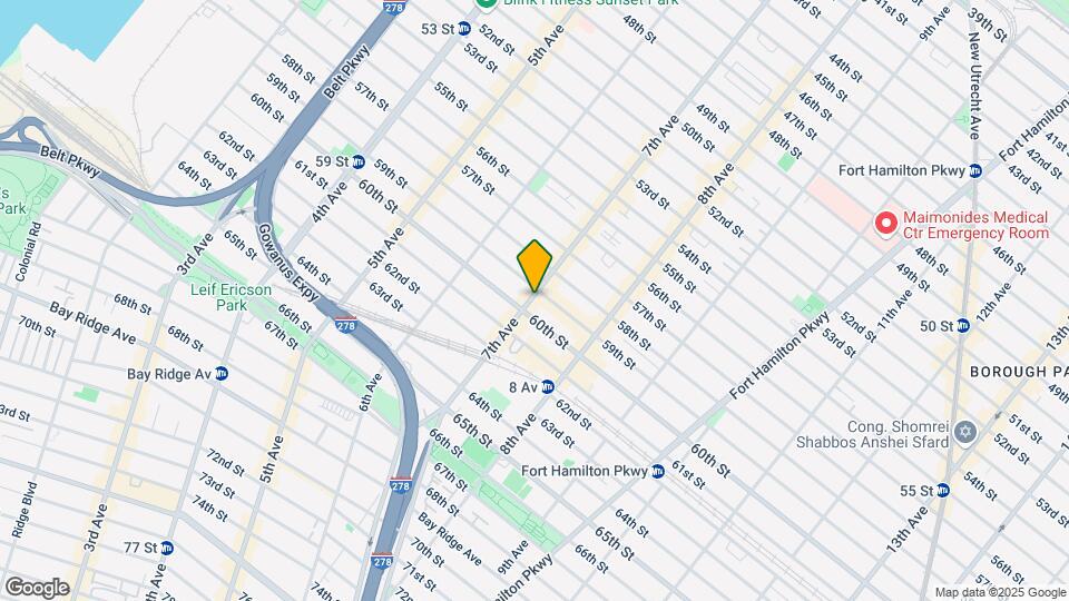 5909 7th Ave Mapa y Detalles de la Ubicación