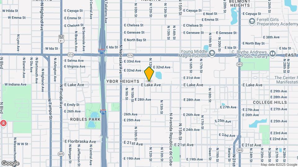 3702 N 12th St-Unit -Unit 2 Map and Location Details